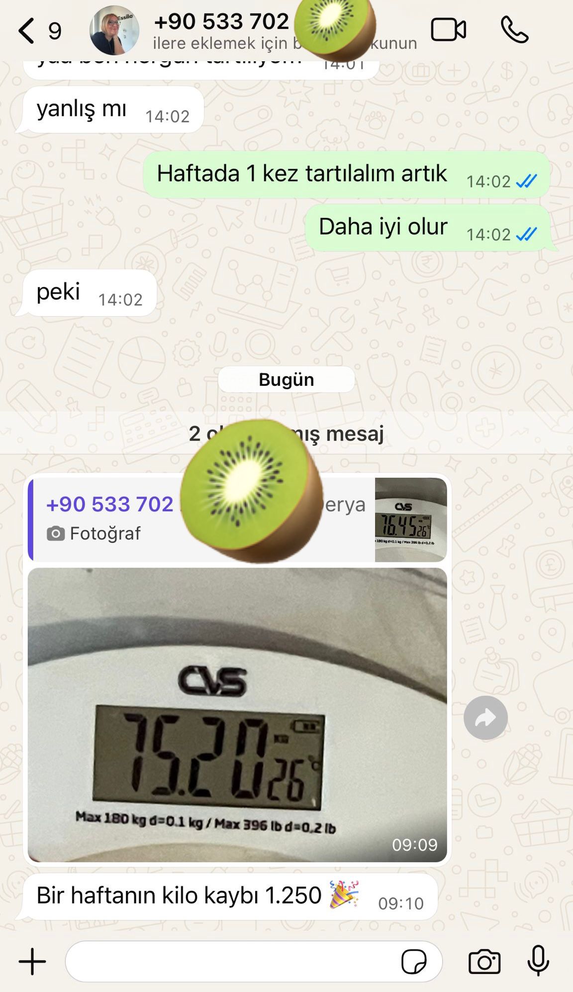 WhatsApp Konuşması 1