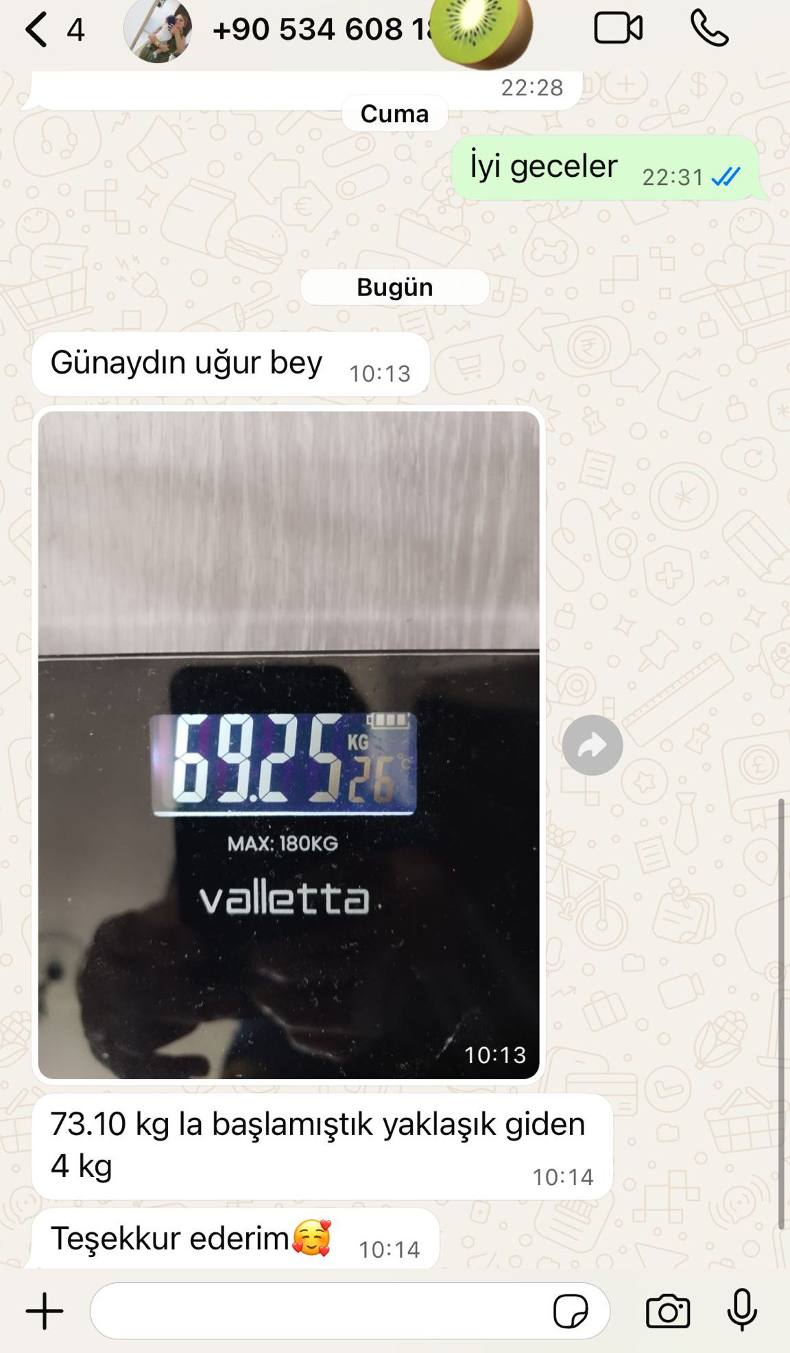 WhatsApp Konuşması 12