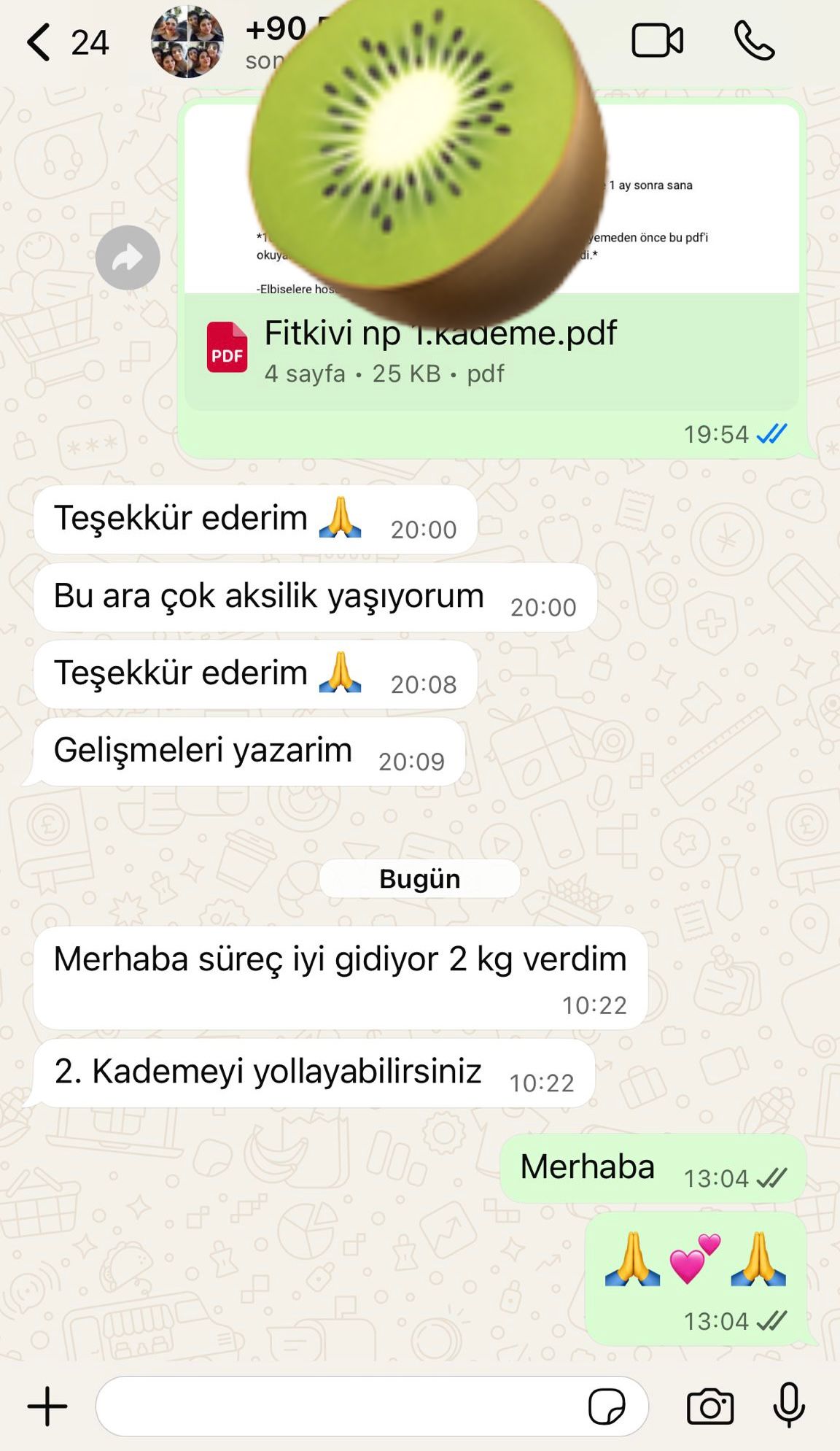 WhatsApp Konuşması 5